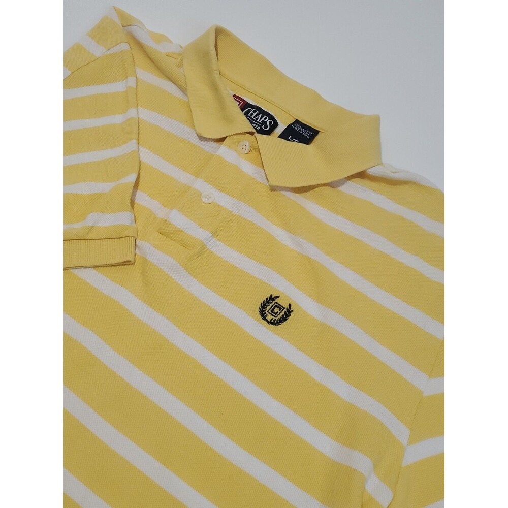 Chaps By Ralph Lauren Men's Short Sleeve Polo‎ Shirt, Large